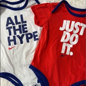 Nike Baby Onesies bundle